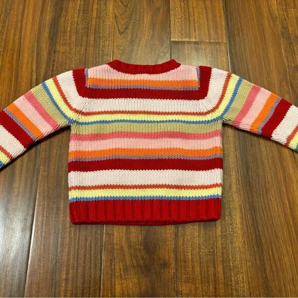 Old Navy Baby vintage 2003 rainbow stripe knit sweater - Picture 2 of 4